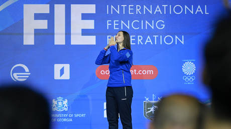 Russian athlete takes fencing world title