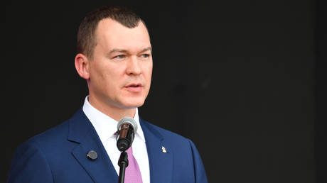 FILE PHOTO: Russia's Sports Minister Mikhail Degtyarev.