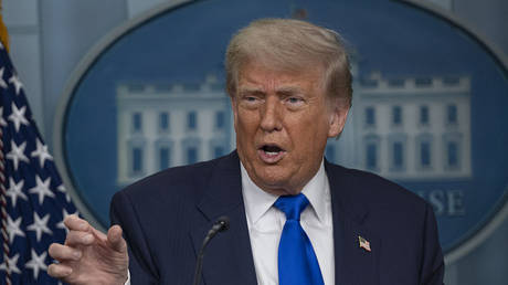 US President Donald Trump