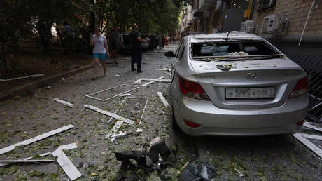 Southern Russian city attacked by Ukrainian drones (PHOTO)