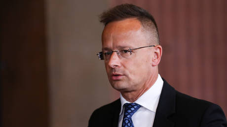 Hungarian Foreign Minister Peter Szijjarto.