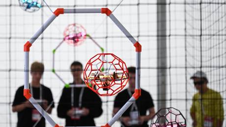 Drone racing championship wraps up in Moscow (VIDEO, PHOTOS)