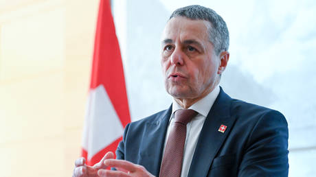 Swiss Foreign Minister Ignazio Cassis