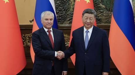 Russia’s top MP delivers Putin message to Xi