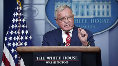 US Special Envoy for Ukraine Keith Kellogg at the White House, Washington, DC. September 22, 2020.