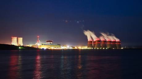 FILE PHOTO: The Novovoronezh nuclear power station in Russia's Voronezh Region.