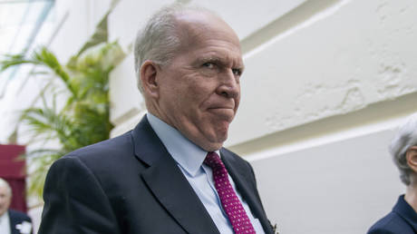 FILE PHOTO: Former CIA Director John Brennan