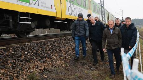 Ukrainians blew up Polish rail line – Tusk