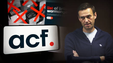 Russia designates Navalny’s US-registered nonprofit as terrorist group