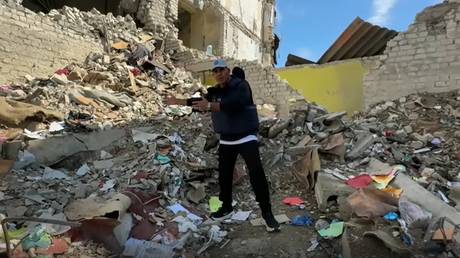 RT’s Rick Sanchez visits the site of the Ukrainian drone attack on a college dorm in Starobelsk in Russia’s Lugansk People’s Republic.