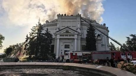 Sevastopol museum masterpiece destroyed in Ukrainian drone strike – governor (PHOTOS, VIDEOS)