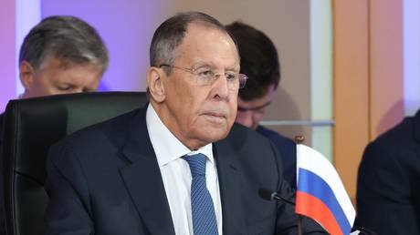 Russian Foreign Minister Sergey Lavrov.