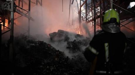 Russia strikes military-linked logistics hubs in Kiev – MOD (PHOTOS/VIDEOS)