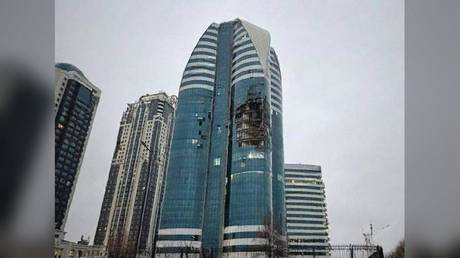 Ukrainian drone hits business center in southern Russia – media (VIDEO)